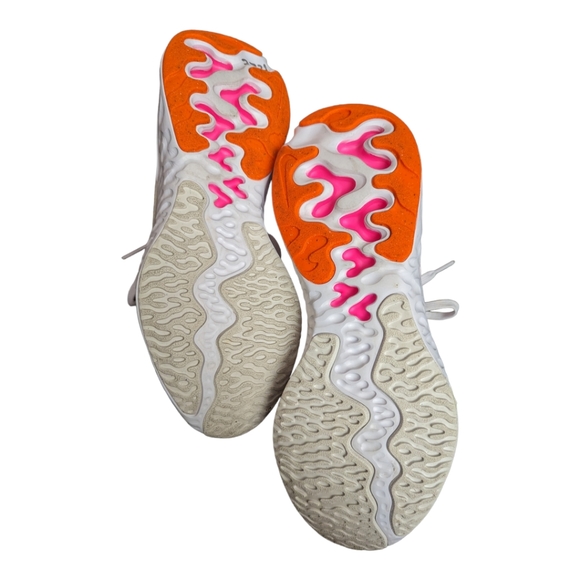 EUC Nike Renew White/Neon - Picture 4 of 5